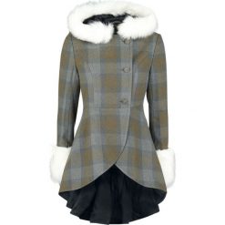 Odzież damska: Outlander Furry Coat Płaszcz damski wielokolorowy