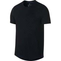 Koszulka tenisowa Nike Challenger Crew męska czarna. Czarne koszulki męskie Nike, m, bez wzorów, bez kołnierzyka, bez rękawów, tenisowe. Za 149,99 zł.