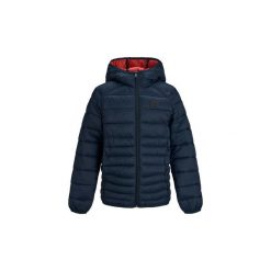 Kurtki pikowane Dziecko Jack Jones 12160285 BOMB PUFFER. Niebieskie kurtki chłopięce Jack & Jones, bez wzorów, bez kaptura. Za 167,55 zł.
