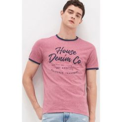 T-shirt z nadrukiem - Fioletowy. Fioletowe t-shirty damskie House, s, z nadrukiem, bez kołnierzyka. Za 39,99 zł.