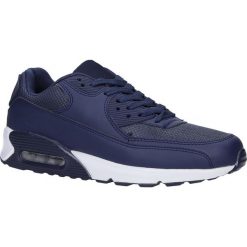 Granatowe Buty Sportowe Sznurowane Casu E35. Buty sportowe damskie Casu, bez wzorów, sportowe. Za 54,99 zł.