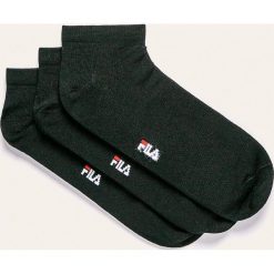 Fila - Skarpetki (3 pack). Białe skarpetki damskie Fila, bez wzorów, z elastanu. Za 39,90 zł.