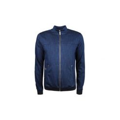Kurtki krótkie Versace Jeans B7GQB7FA / Jers Indaco Ring. Niebieskie kurtki męskie Versace Jeans, m, bez wzorów, z jeansu, krótkie, bez kaptura. Za 849,00 zł.