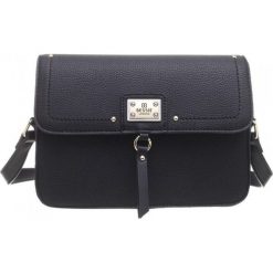 Bessie London torebka crossbody BW4279 czarna. Czarne torebki klasyczne damskie Bessie London, bez wzorów, ze skóry, bez dodatków. Za 169,00 zł.