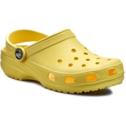 Klapki CROCS - Classic Kids 10006 Żółty. Żółte sandały dziewczęce Crocs, z tworzywa sztucznego, bez zapięcia. Za 139,00 zł.
