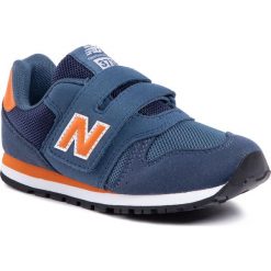 Sneakersy NEW BALANCE - YV373KN Granatowy. Niebieskie trampki chłopięce New Balance, bez wzorów, ze skóry ekologicznej, na rzepy. Za 229,00 zł.