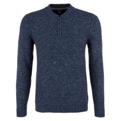 S.Oliver sweter męski, L, ciemnoniebieski. Niebieskie swetry męskie S.Oliver, s, bez wzorów, bez kołnierzyka, bez kaptura. Za 259,00 zł.