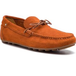 Mokasyny GEOX - U Giona D U620XD 00022 C6037 Rust. Pomarańczowe mokasyny męskie Geox, ze skóry. W wyprzedaży za 279,00 zł.