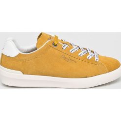 Pepe Jeans - Buty Roland. Niebieskie buty sportowe męskie Pepe Jeans, z jeansu, bez zapięcia. W wyprzedaży za 249,90 zł.