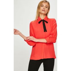 Answear - Koszula. Bluzki damskie ANSWEAR, na co dzień, s, bez wzorów, z wiskozy, klasyczne, z klasycznym kołnierzykiem, bez rękawów. W wyprzedaży za 49,90 zł.
