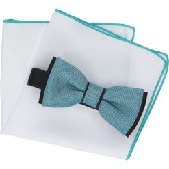 Muchy męskie: mucha cotton turkus classic 200