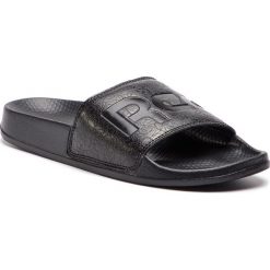 Klapki Reebok - Classic Slide DV3698 Splt/Black/Blac/White. Czarne klapki damskie Reebok, bez wzorów, ze skóry ekologicznej, bez obcasa. W wyprzedaży za 99,00 zł.