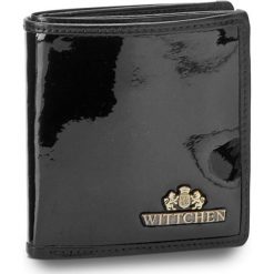 Mały Portfel Damski WITTCHEN - 25-1-065-1 Czarny. Czarne portfele damskie Wittchen, bez wzorów, ze skóry. W wyprzedaży za 129,00 zł.