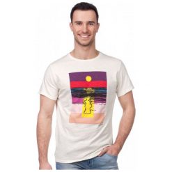 Pepe Jeans T-Shirt Męski Sunset Xl Kremowy. Białe t-shirty męskie marki Pepe Jeans, xl, z jeansu. W wyprzedaży za 139,00 zł.