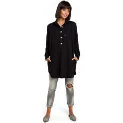 Bewear Bluzka Damska S/M Czarny. Czarne koszule damskie BeWear, na co dzień, s, bez wzorów, z materiału, bez kołnierzyka, bez rękawów. W wyprzedaży za 209,00 zł.