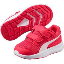 Puma Buty Do Biegania Escaper Mesh V Inf Paradise Pink Pearl P 22. Różowe buty dziewczęce sportowe Puma, bez wzorów, z meshu, bez zapięcia. Za 149,00 zł.