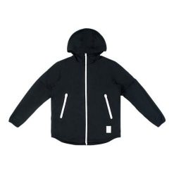 Kurtki sportowe męskie: Asics Kurtka męska Nylon Zip Hoodie Jkt czarna r. XL (A16061-0090)