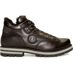Buty BOGNER COURCHEVEL M 4A. Czarne buty trekkingowe męskie Bogner, na zimę, z wełny, na sznurówki. W wyprzedaży za 1536,00 zł.