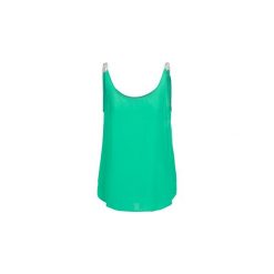 Topy na ramiączkach / T-shirty bez rękawów See U Soon GARAGALI. Zielone bluzki damskie See u Soon, s, bez wzorów, bez kołnierzyka. Za 101,40 zł.