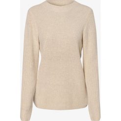 S.Oliver - Sweter damski, beżowy. Brązowe swetry damskie S.Oliver, s, bez wzorów, z dzianiny, klasyczne, bez rękawów, bez kaptura. Za 129,95 zł.