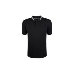 Koszulki polo z krótkim rękawem Trussardi 32T00137 / Polo 2 Bottoni. Czarne koszulki męskie Trussardi, s, bez wzorów, polo, z krótkim rękawem, krótkie. Za 199,00 zł.