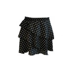 Spódniczka Stella Black Dots. Czarne spódniczki damskie marki Elevenstory, m, bez wzorów, z tkaniny, asymetryczne. Za 130,00 zł.