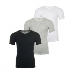 Tommy Hilfiger 3 pack T-shirt męski XL wielokolorowe. Koszulki męskie TOMMY HILFIGER, xl, bez wzorów, bez kołnierzyka, bez rękawów. Za 189,00 zł.