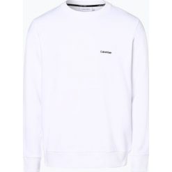 Calvin Klein - Męska bluza nierozpinana, biały. Białe bluzy męskie Calvin Klein, xl, bez wzorów, klasyczne, z klasycznym kołnierzykiem, bez rękawów, bez kaptura. Za 379,95 zł.