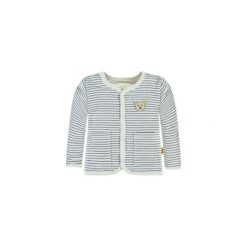 Steiff Boys Kurtka dwustronna blue - Gr.Moda (6 - 24 miesięcy ). Niebieskie bluzy niemowlęce Steiff, bez wzorów, z elastanu, bez rękawów, bez kaptura. Za 125,00 zł.