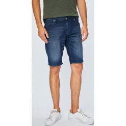 Tom Tailor Denim - Szorty. Niebieskie spodenki i szorty męskie marki TOM TAILOR DENIM, s, z bawełny, casualowe. W wyprzedaży za 139,90 zł.