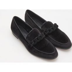 Mokasyny - Czarny. Czarne mokasyny damskie Reserved. Za 119,99 zł.