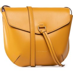 Torebka COCCINELLE - FOA Fenice E1 FOA 15 02 01 Sun J03. Żółte listonoszki damskie Coccinelle, bez wzorów, ze skóry, na ramię, bez dodatków. Za 849,00 zł.