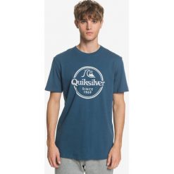 Quiksilver Words Remain Koszulka Niebieski. Niebieskie podkoszulki męskie Quiksilver, s, z nadrukiem, z bawełny, z krótkim rękawem. Za 114,95 zł.