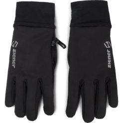 Rękawice narciarskie Ziener Ividuro Touch Glove Multisport 802037. Czarne rękawiczki damskie Ziener, bez wzorów. W wyprzedaży za 149,00 zł.