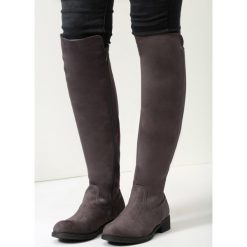 Szare Kozaki Love Lies. Szare buty zimowe damskie vices, na płaskiej podeszwie. Za 109,99 zł.