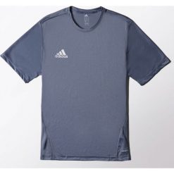 Adidas Koszulka piłkarska męska Core Training Jersey szara r. L (S22392). Szare t-shirty męskie Adidas, s, z jersey, do piłki nożnej. Za 61,57 zł.
