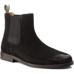 Sztyblety GANT - Max 17653892 Black G00. Czarne sztyblety męskie GANT, ze skóry, bez zapięcia. W wyprzedaży za 389,00 zł.