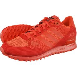 Czerwone Wygodne Buty Adidas ZX 750 WV 126. Czerwone sneakersy damskie Molly.pl, z gumy. Za 449,00 zł.