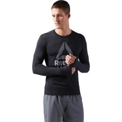 Koszulki sportowe męskie: koszulka do biegania męska REEBOK ACTIVCHILL RUNNING LONG SLEEVE TEE / CD5443