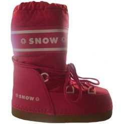 Snow Boot Buty Śniegowe Dla Dzieci 27-29 Różowe/Czerwone. Różowe buty dziewczęce zimowe Snow Boot, bez zapięcia. Za 79,00 zł.