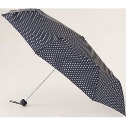 Mango - Parasol Punto. Niebieskie parasole marki Mango, bez wzorów. Za 49,90 zł.