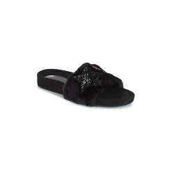 Klapki André LOOPY BLACK. Czarne crocsy damskie marki Andre. Za 175,20 zł.