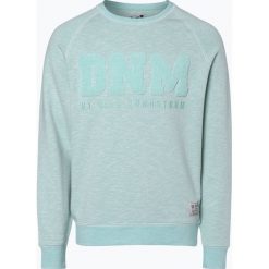 Bluzy męskie: DENIM by Nils Sundström – Męska bluza nierozpinana, niebieski