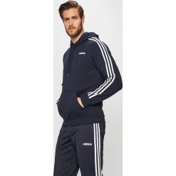 Adidas Performance - Bluza. Niebieskie bluzy męskie Adidas, s, bez wzorów, z bawełny, z kapturem, bez rękawów, z kapturem. Za 229,90 zł.