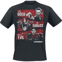T-shirty męskie: The Walking Dead Good, Badass, Evil T-Shirt czarny