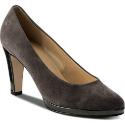 Creepersy damskie: Półbuty GABOR - 71.270.39 Dark Grey/Steel