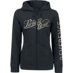 Bluzy damskie: Parkway Drive Reverence Bluza z kapturem rozpinana damska czarny