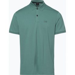 BOSS - Męska koszulka polo – Pallas, zielony. Zielone koszulki męskie Boss, xl, bez wzorów, z bawełny, klasyczne, polo, bez rękawów. Za 349,95 zł.