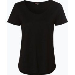 Street One - T-shirt damski, czarny. Czarne t-shirty damskie Street One, bez wzorów, z materiału, street, bez kołnierzyka. Za 59,95 zł.