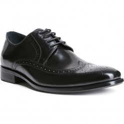Buty męskie 84-M-800-1. Czarne buty wizytowe męskie Wittchen, z syntetyku. Za 229,00 zł.